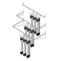 Southern Imperial Waterfall Rack 9" X 48" ROR-48-9